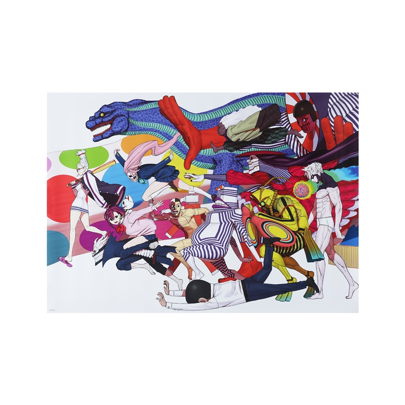 『ダンダダン』Ｂ２ポスター　＜少年ジャンプ＋展＞　ＢＥ２