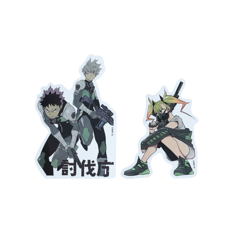 『怪獣８号』ステッカー（２枚入り）　＜少年ジャンプ＋展＞　ＢＥ２