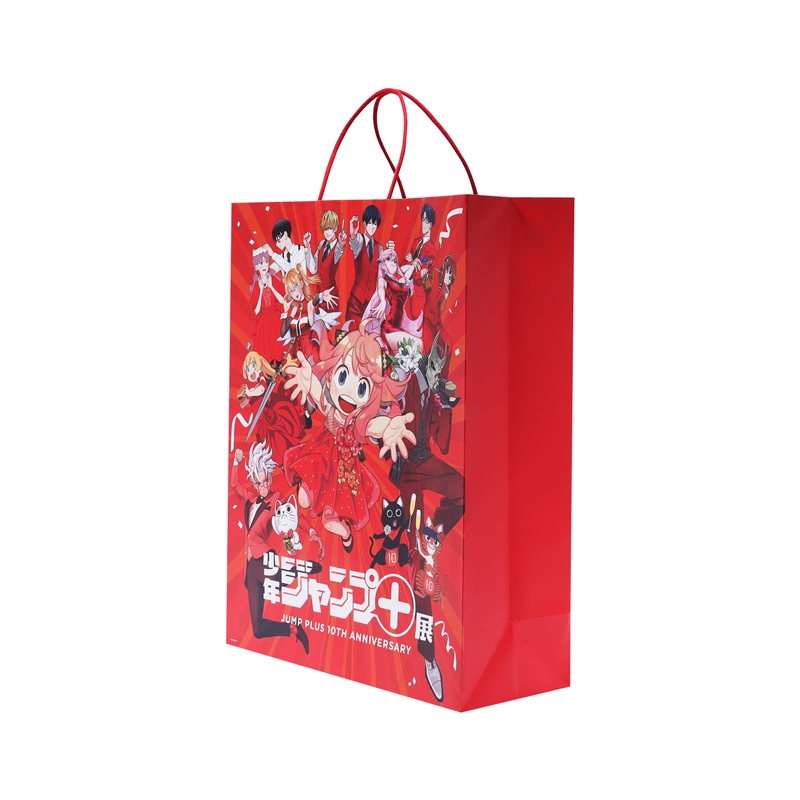 「少年ジャンプ＋」ショッピングバッグ　（紙）　＜少年ジャンプ＋展＞　ＢＥ２