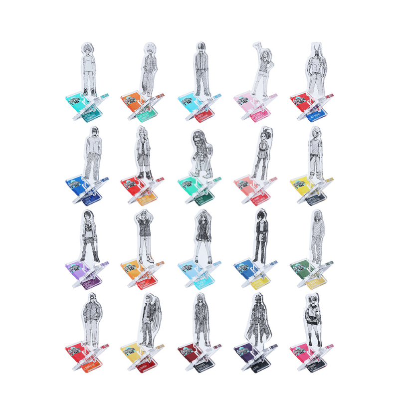 『僕のヒーローアカデミア』アクリル“X”フィギュアコレクション 全種セット (全20種入り) <僕のヒーローアカデミア原画展> BE2