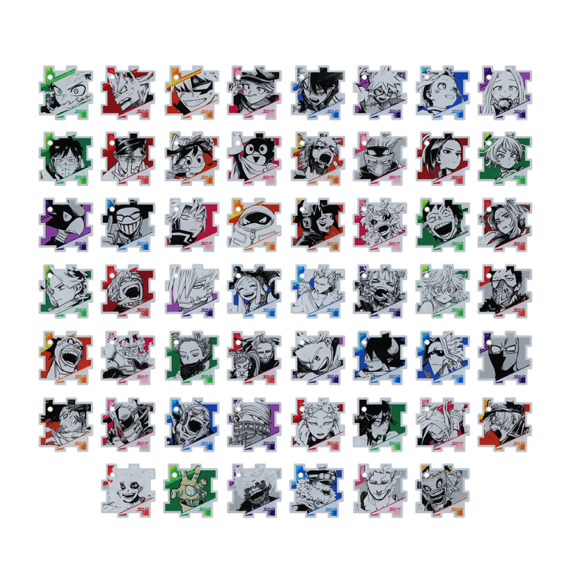 『僕のヒーローアカデミア』アクリルパズルコレクション　（全２７組／ランダム１組入り）　＜僕のヒーローアカデミア原画展＞　ＢＥ２