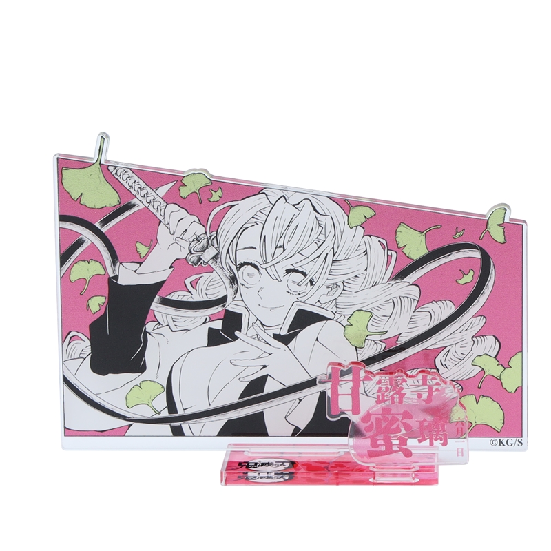 『鬼滅の刃』バースデイ名場面ジオラマフィギュア−ｋｉｒａｔ☆−　（箔入りアクリル）　甘露寺蜜璃　ＢＥ２