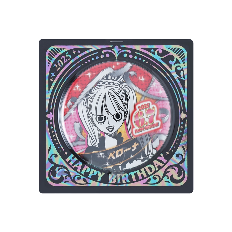 『ＯＮＥ　ＰＩＥＣＥ』バースデイ缶バッジ　ペローナ　ＢＥ２