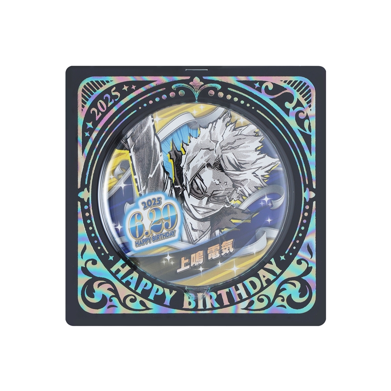 『僕のヒーローアカデミア』バースデイ缶バッジ　上鳴電気　ＢＥ２