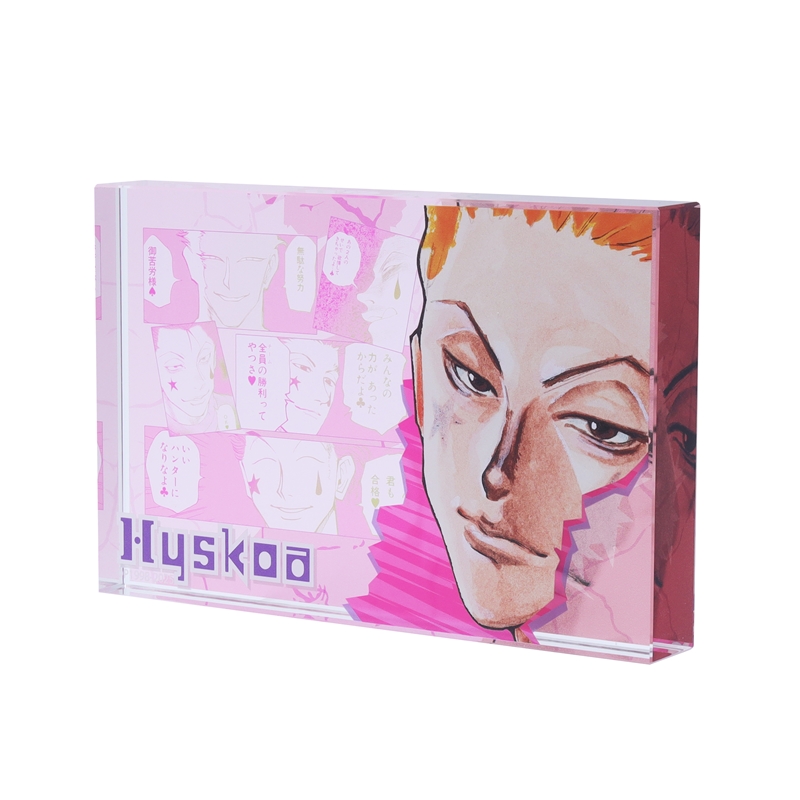 『ＨＵＮＴＥＲ×ＨＵＮＴＥＲ』アクリルブロック　“ＨＥＲＯＥＳ”　ヒソカ　ＢＥ２