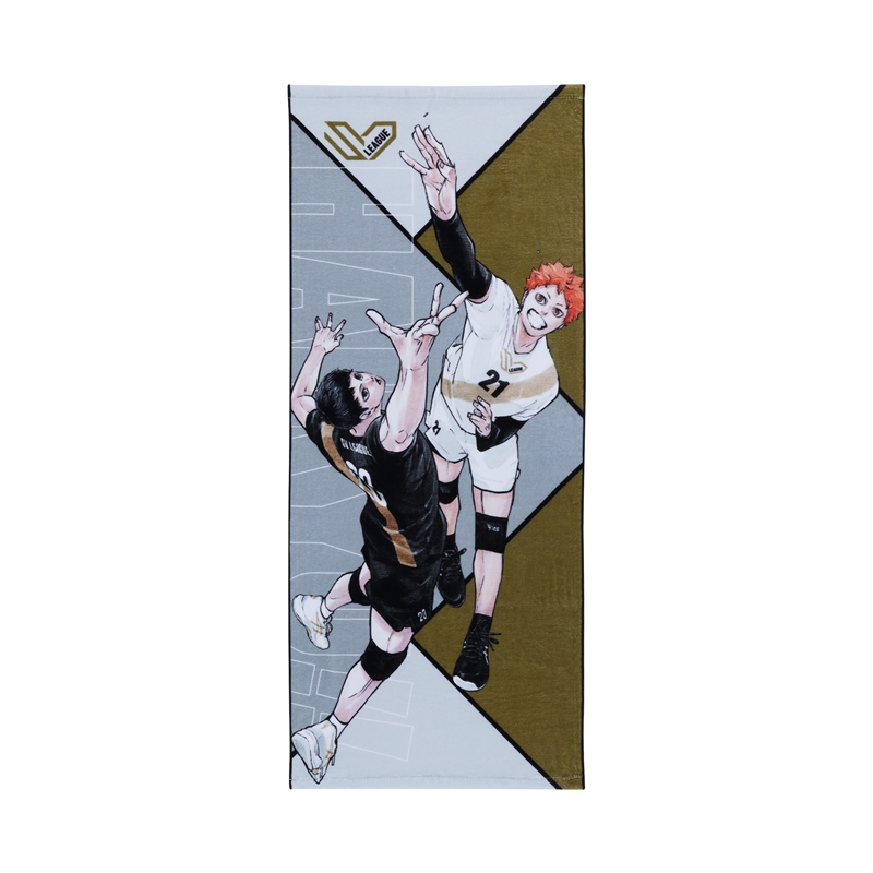 『ハイキュー！！』フルカラーフェイスタオル　＜ＳＶリーグ＞　ＢＥ２