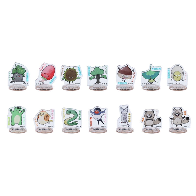 『ハイキュー！！』アクリルｍｉｎｉフィギュア　動物＆モチーフＶｅｒ．　第３弾　（全１４種／ランダム１種入り）　＜ハイキュー！！　ＦＡＮ　ＰＡＲＫ＞　ＢＥ２