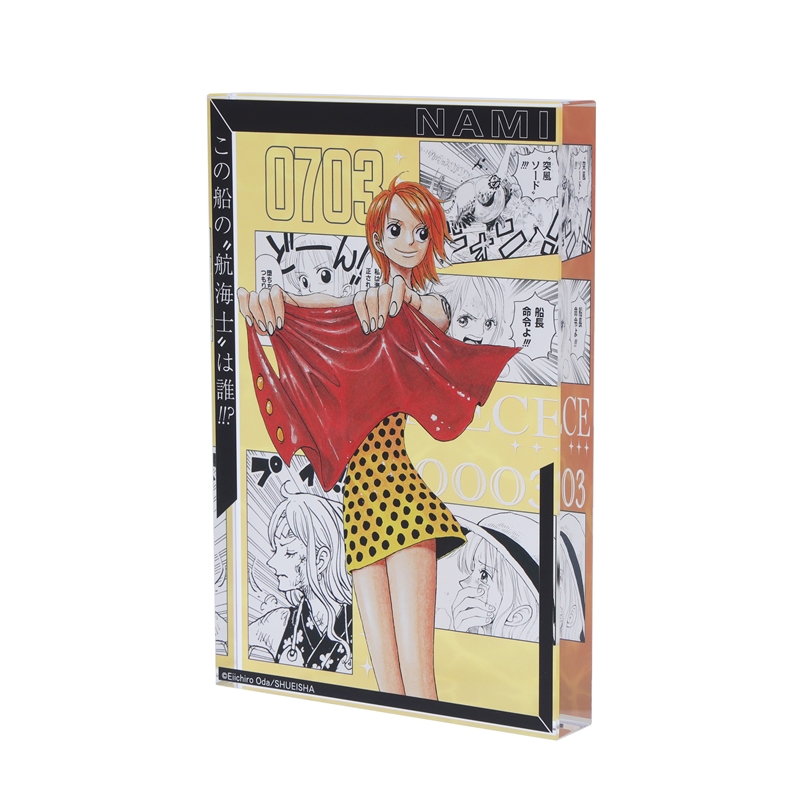 『ＯＮＥ　ＰＩＥＣＥ』アクリルブロック　“ＨＥＲＯＥＳ”　ナミ　ＢＥ３