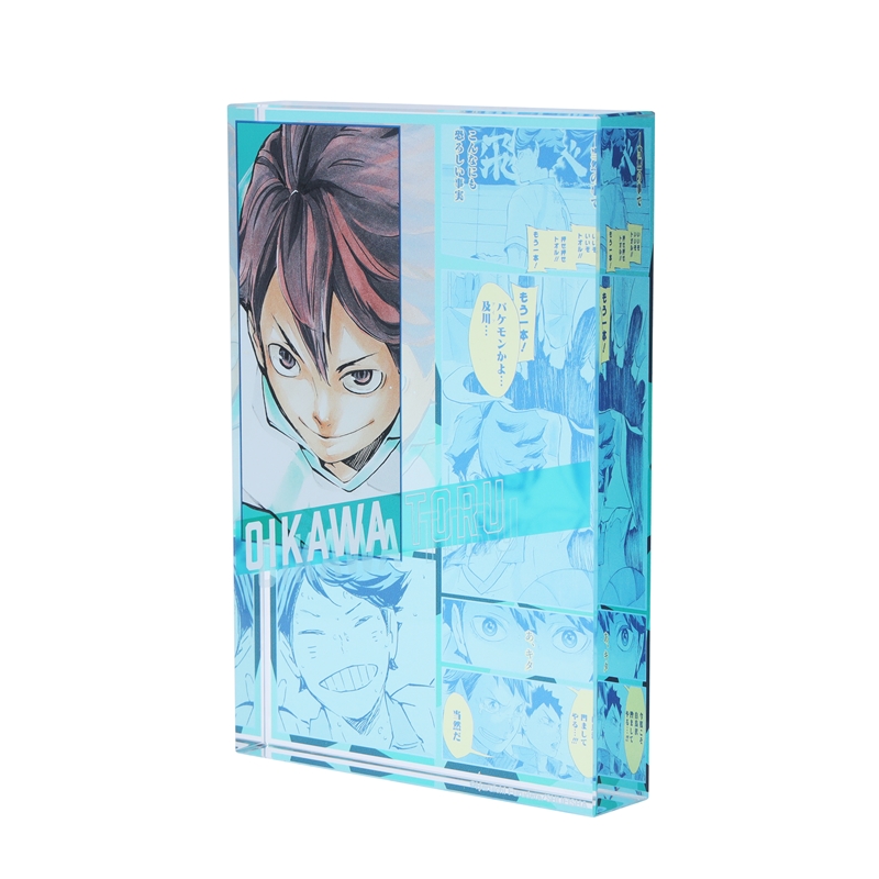 『ハイキュー！！』アクリルブロック　“ＨＥＲＯＥＳ”　及川徹　ＢＥ３