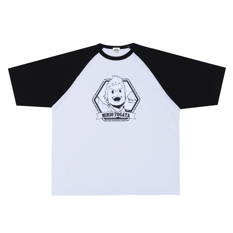 『僕のヒーローアカデミア』ラグランＴシャツ　“ＨＥＲＯＥＳ”　通形ミリオ　ＢＥ３
