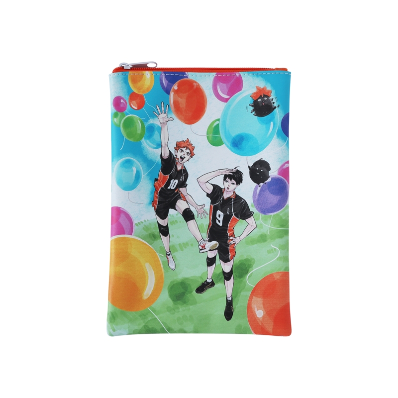 『ハイキュー!!』合皮フラットポーチ キービジュアル <ハイキュー!! FAN PARK> BE2
