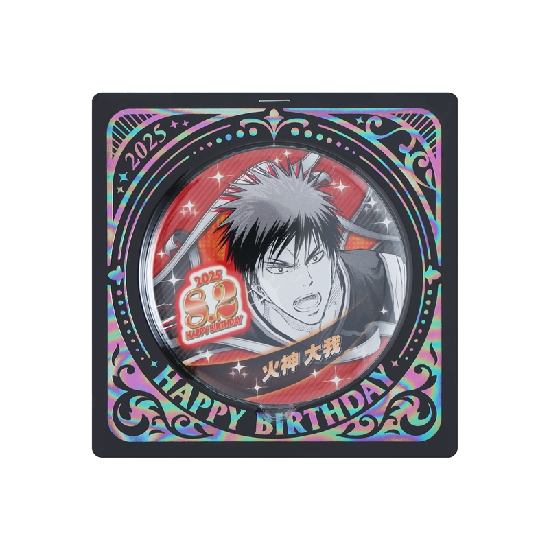 『黒子のバスケ』バースデイ缶バッジ　火神大我　ＢＥ３