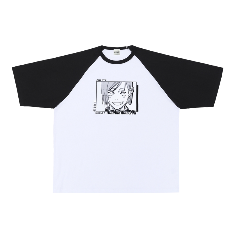 『呪術廻戦』ラグランＴシャツ　“ＨＥＲＯＥＳ”　釘崎野薔薇　ＢＥ３