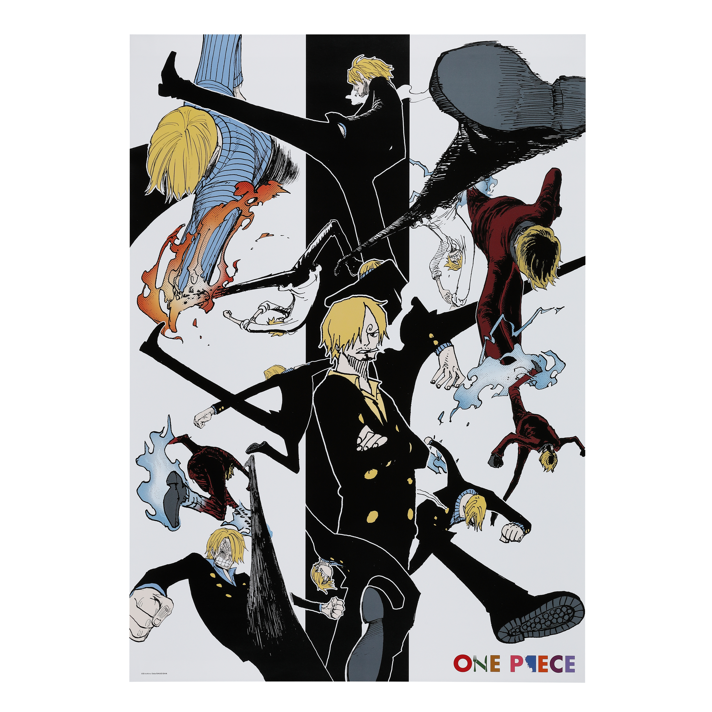 『ＯＮＥ　ＰＩＥＣＥ』Ａ全アートポスター　「ＳＡＮＪＩ」　ＢＥ３
