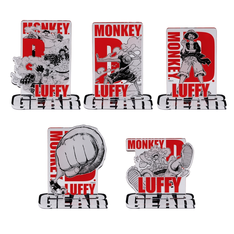 『ＯＮＥ　ＰＩＥＣＥ』ルフィのＧＥＡＲスタンドコレクション　第１弾　（全５種／ランダム１種入り）　ＢＥ３