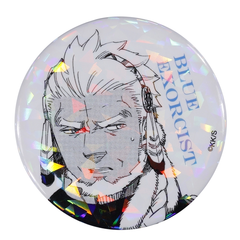 完全受注生産「ジャンプＳＱ．」オールスター缶バッジ　『青の祓魔師』　第２弾　［３９　オセオラ・レッドアーム］　ＢＥ２