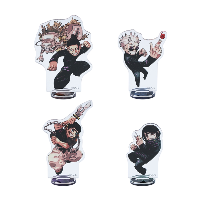 『呪術廻戦』アクリルminiフィギュア4体セット (懐玉・玉折 描き下ろしイラスト) BE2