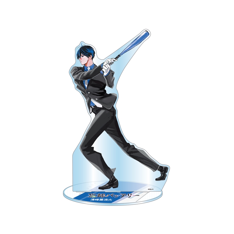 ＪＣＳ限定　『忘却バッテリー』アクリルＭＥＧＡフィギュア　清峰葉流火　（コミックス２０巻帯プレゼント使用イラスト）　ＢＥ２