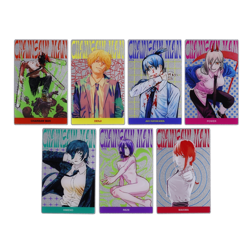 『チェンソーマン』メタリックアクリルカードコレクション　第１弾　（全７種／ランダム１種入り）　ＢＥ３