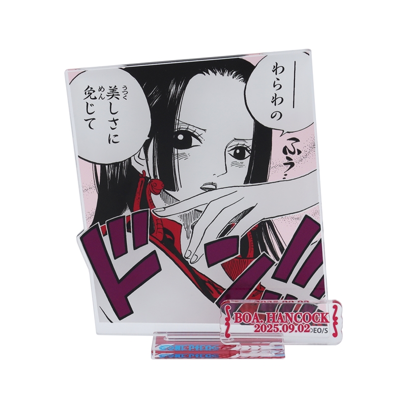 『ＯＮＥ　ＰＩＥＣＥ』バースデイ名場面ジオラマフィギュア−ｋｉｒａｔ☆−　（箔入りアクリル）　ボア・ハンコック　ＢＥ３