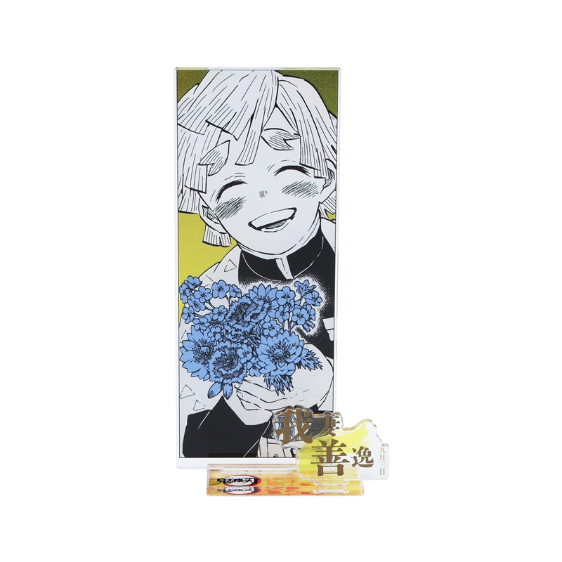 『鬼滅の刃』バースデイ名場面ジオラマフィギュア−ｋｉｒａｔ☆−　（箔入りアクリル）　我妻善逸　ＢＥ３