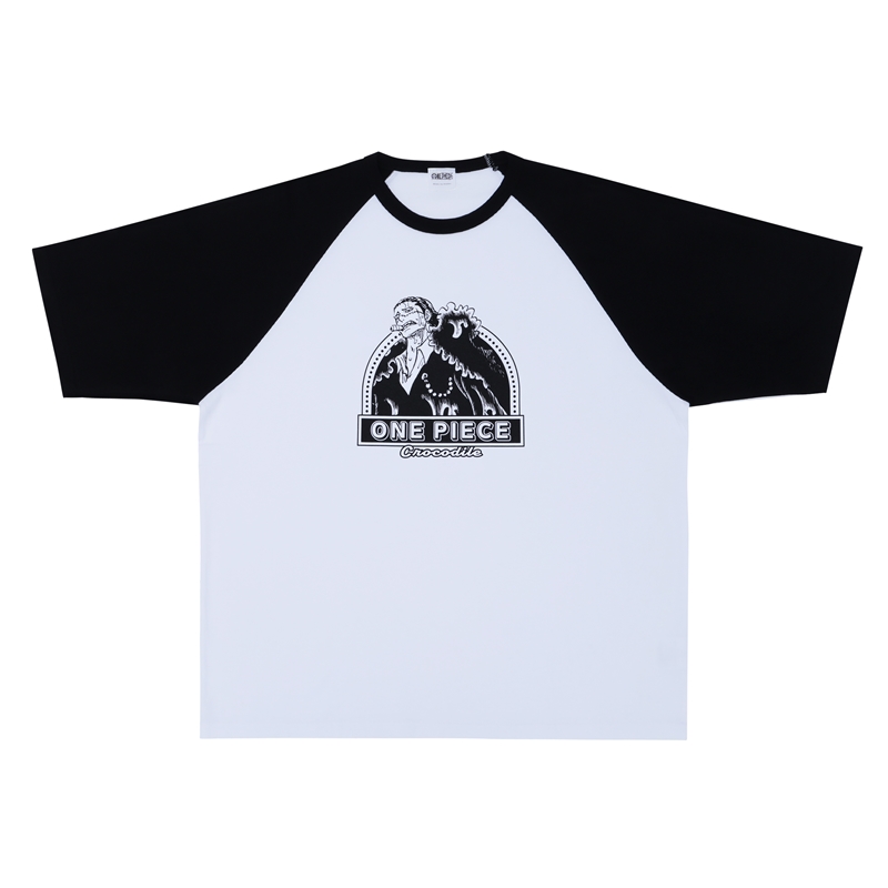 『ＯＮＥ　ＰＩＥＣＥ』ラグランＴシャツ　“ＨＥＲＯＥＳ”　クロコダイル　ＢＥ３