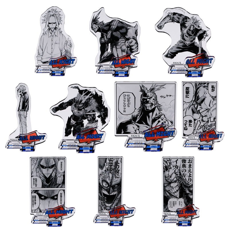 ＪＣＳ限定　『僕のヒーローアカデミア』アクリルフィギュアコレクション“ＨＥＲＯＥＳ”　オールマイト　全種セット　（全１０種入り）　ＢＥ２