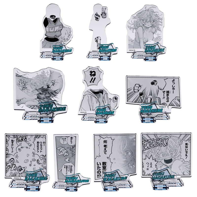ＪＣＳ限定　『僕のヒーローアカデミア』アクリルフィギュアコレクション“ＨＥＲＯＥＳ”　葉隠透　全種セット　（全１０種入り）　ＢＥ２