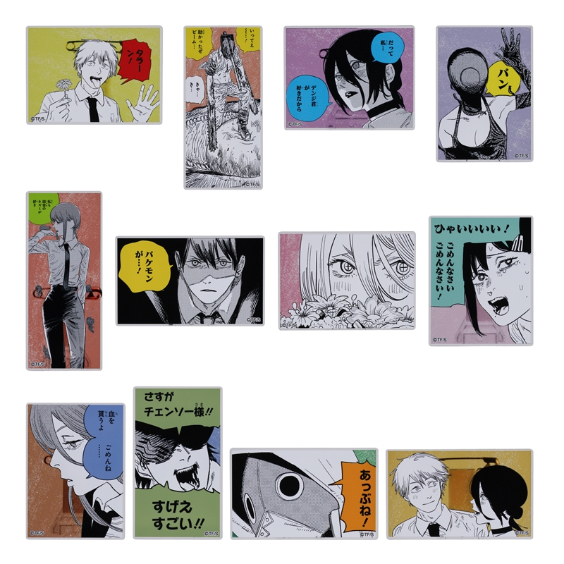 『チェンソーマン』アクリルバッジスタンドコレクション　［レゼ篇］　（全１２種／ランダム１種入り）　ＢＥ３