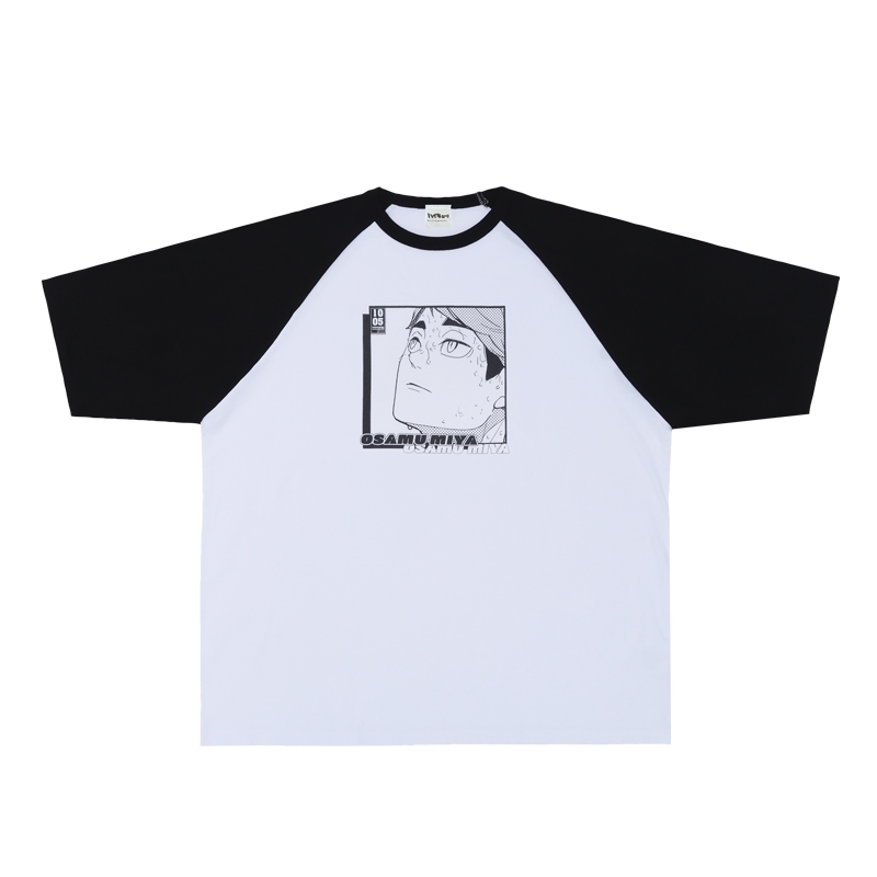 『ハイキュー！！』ラグランＴシャツ　“ＨＥＲＯＥＳ”　宮治　ＢＥ４