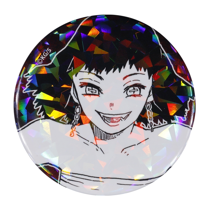 完全受注生産「週刊少年ジャンプ」オールスター缶バッジ　『鬼滅の刃』　［４２−鬼−　朱紗丸］　ＢＥ３