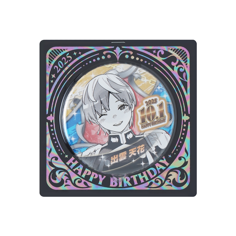 『魔都精兵のスレイブ』バースデイ缶バッジ　出雲天花　ＢＥ４