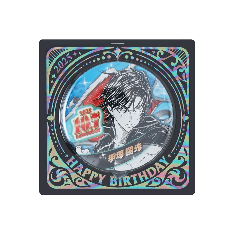 『新テニスの王子様』バースデイ缶バッジ　手塚国光　ＢＥ４