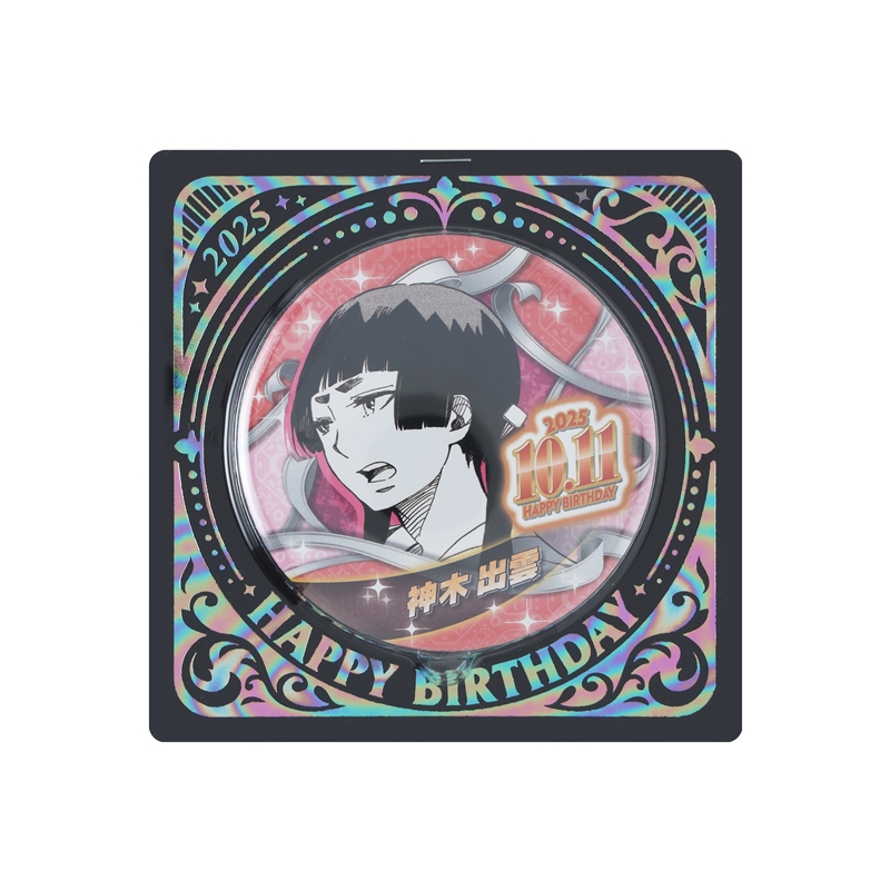 『青の祓魔師』バースデイ缶バッジ　神木出雲　ＢＥ４