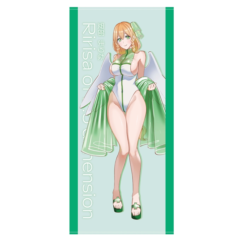 ＪＣＳ限定　『２．５次元の誘惑』フルカラーＧＩＧＡタオル　安部まりな　ＢＥ２