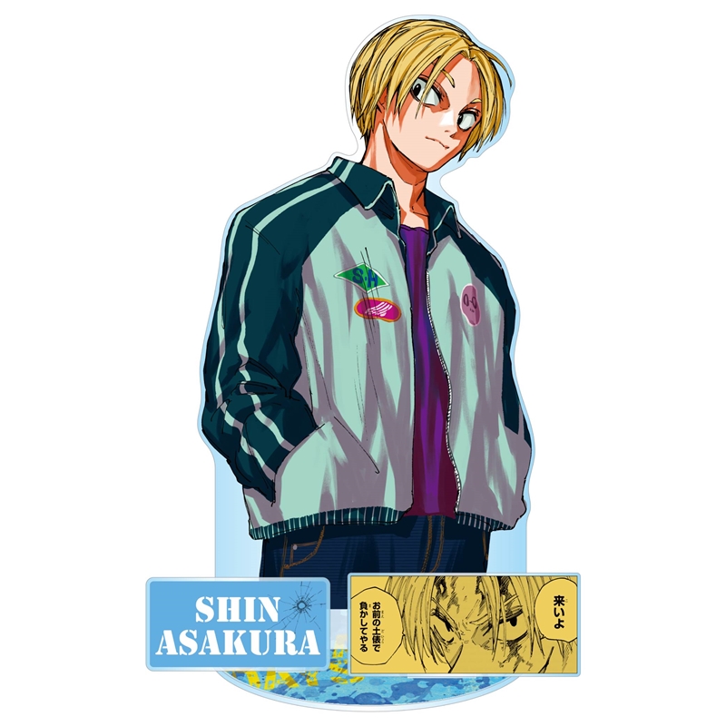 『SAKAMOTO DAYS』アクリルGIGAフィギュア 朝倉シン (ジャンプGIGA 2025 SPRING 描き下ろしイラスト) BE2