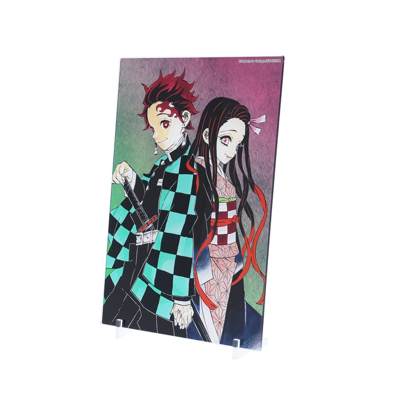 ＪＣＳ限定　『鬼滅の刃』箔入りアクリルアート　炭治郎＆禰豆子　ＢＥ３