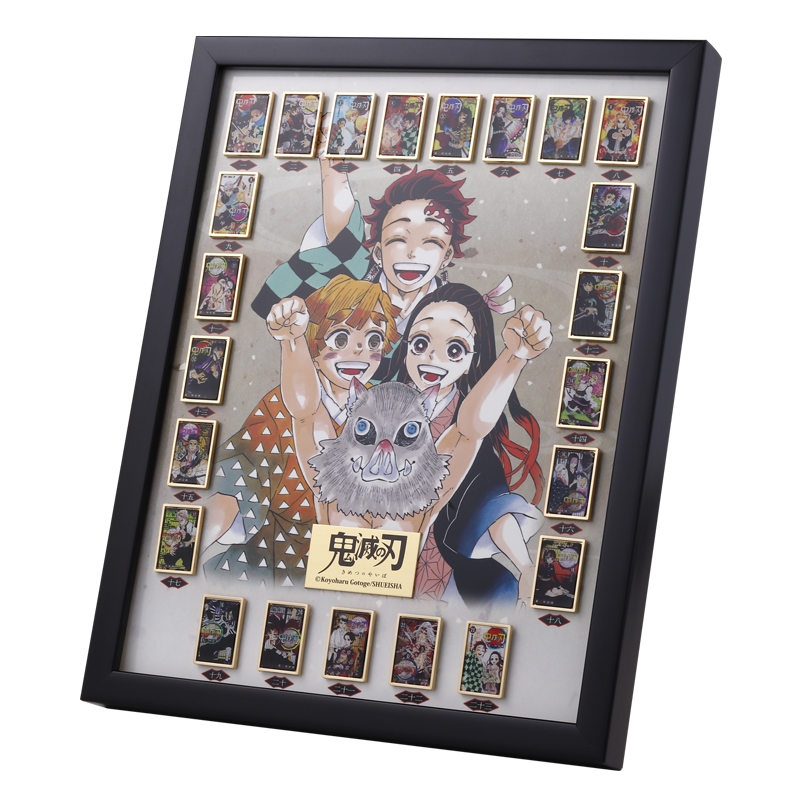 JCS限定 『鬼滅の刃』全巻ピンズセット(額装付き) BE3