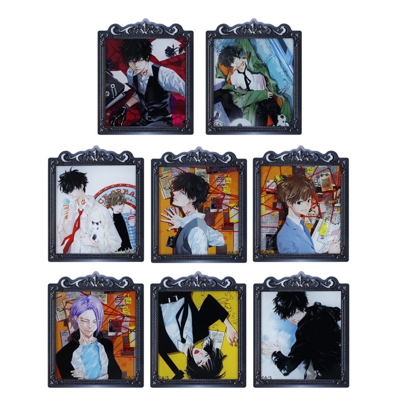 JCS限定 『鴨乃橋ロンの禁断推理』フレームスタイルマグネットコレクション 第1弾 全種セット (全8種入り) BE3