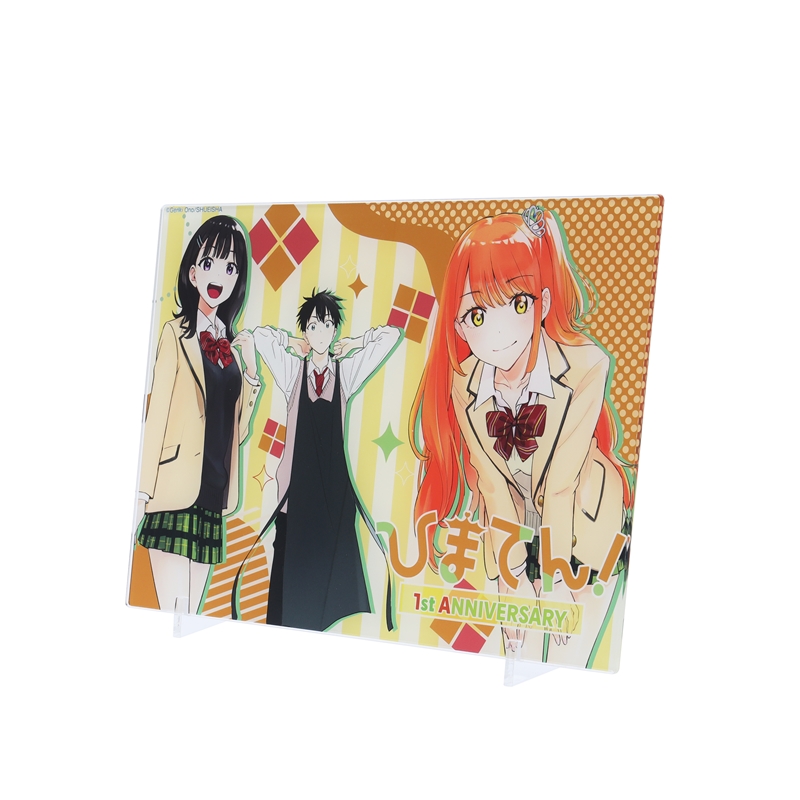 完全受注生産『ひまてん！』箔入りアクリルアート　−連載１周年突破記念Ｖｅｒ．−　ＢＥ３