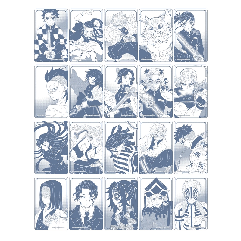 ＪＣＳ限定　『鬼滅の刃』箔カードコレクション　第１弾　全種セット　（全２０種入り）　ＢＥ３