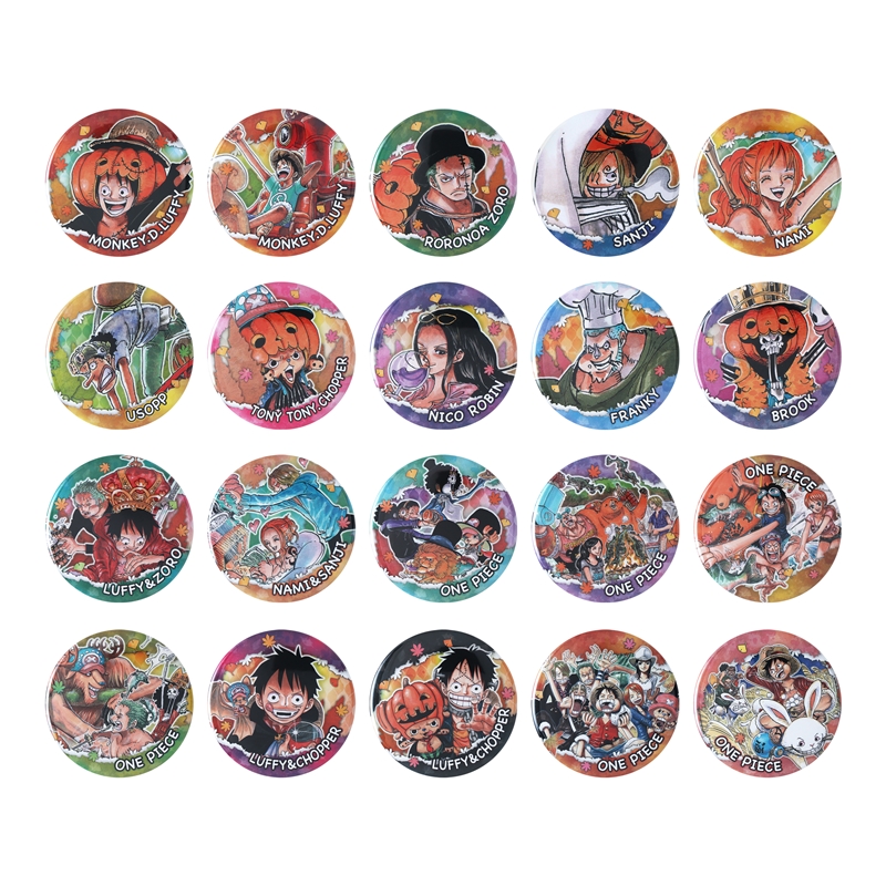 『ＯＮＥ　ＰＩＥＣＥ』コレクション缶バッジ　“ＡＵＴＵＭＮ”　第１弾　（全２０種／ランダム１種入り）　ＢＥ３