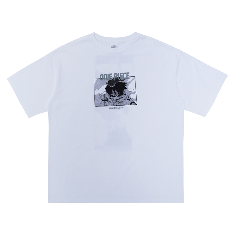 『ＯＮＥ　ＰＩＥＣＥ』Ｔｅｅ　Ｗｈｉｔｅ　モンキー・Ｄ・ルフィ　ＸＬサイズ　ＢＥ３−ＯＰＤ