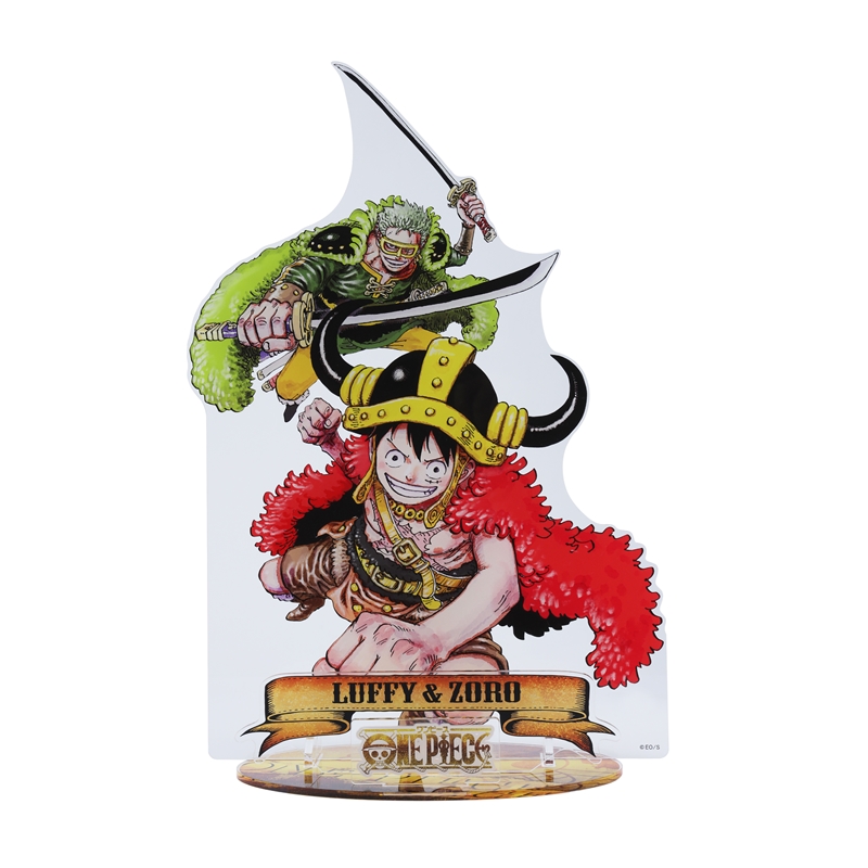 『ＯＮＥ　ＰＩＥＣＥ』アクリルＧＩＧＡフィギュア　ルフィ＆ゾロ　（デジタル版「週刊少年ジャンプ」定期購読者限定Ｖｅｒ．）　ＢＥ３