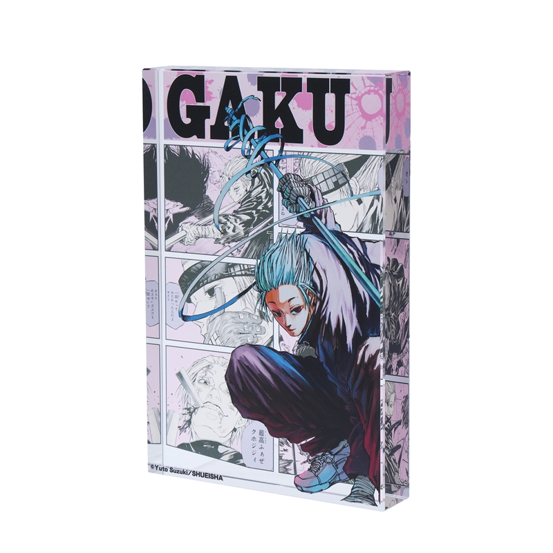 『ＳＡＫＡＭＯＴＯ　ＤＡＹＳ』アクリルブロック　“ＶＩＬＬＡＩＮＳ”　楽　ＢＥ４