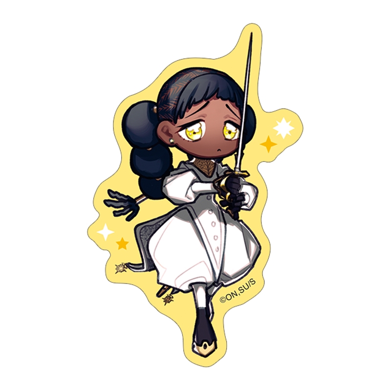 『魔男のイチ』ステッカー　デスカラス　ＢＥ４−ＡＮＴ