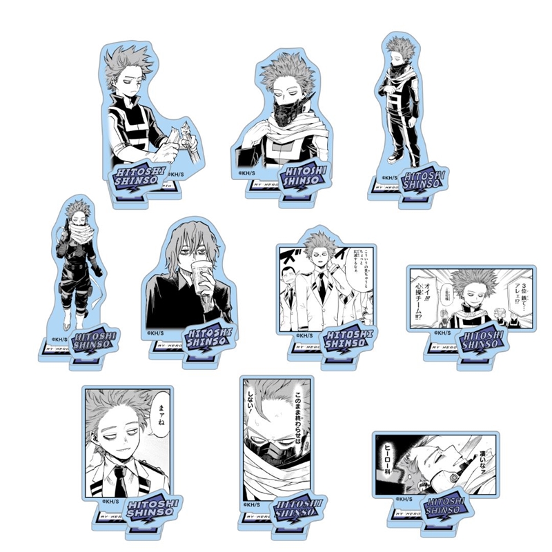 ＪＣＳ限定　『僕のヒーローアカデミア』アクリルフィギュアコレクション“ＨＥＲＯＥＳ”　心操人使　全種セット　（全１０種入り）　ＢＥ３