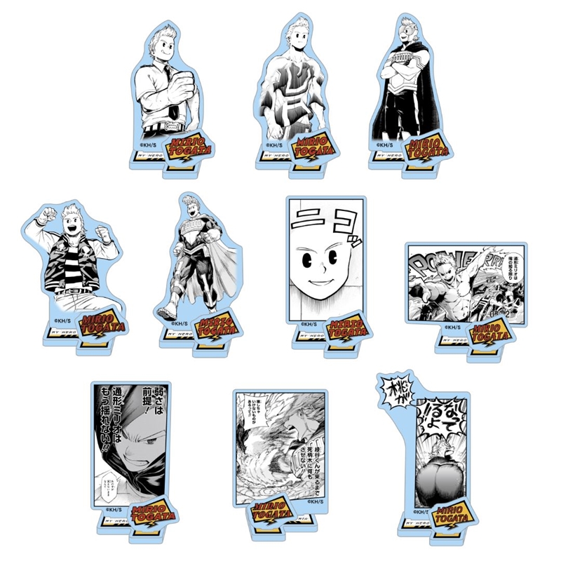 ＪＣＳ限定　『僕のヒーローアカデミア』アクリルフィギュアコレクション“ＨＥＲＯＥＳ”　通形ミリオ　全種セット　（全１０種入り）　ＢＥ３