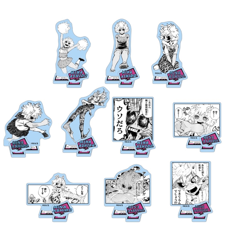 ＪＣＳ限定　『僕のヒーローアカデミア』アクリルフィギュアコレクション“ＨＥＲＯＥＳ”　芦戸三奈　全種セット　（全１０種入り）　ＢＥ３