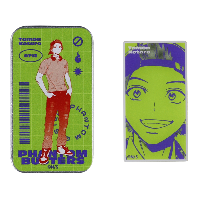 『ファントムバスターズ』スライド缶入りアクリルステッカー　多聞康太郎　ＢＥ３